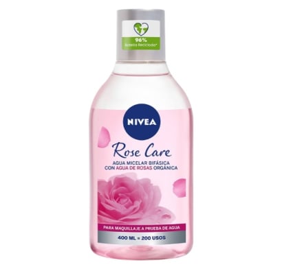 Agua Micelar Nivea Rose Care 400 ml