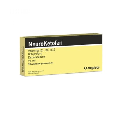 NEUROKETOFEN 10 COMPRIMIDOS