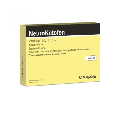 NEUROKETOFEN 3 AMPOLLAS