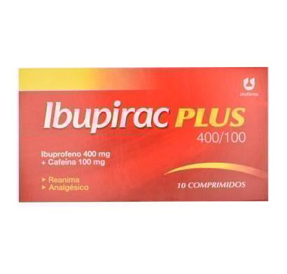 IBUPIRAC CAFEINA FORTE 10 COMPRIMIDOS