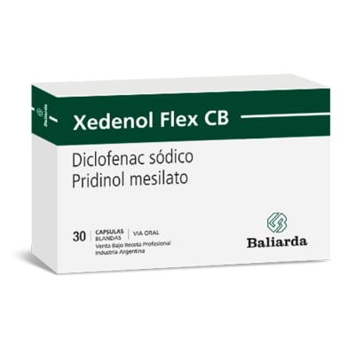 Xedenol Flex 50 mg/4 mg 30 Comprimidos Recubiertos