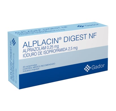 Alplacin Digest NF 20 Comprimidos