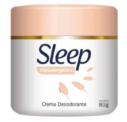 Antitranspirante en Crema Sleep Woman Hipoalergénico 80 g