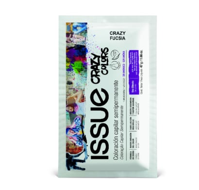 Tinta Issue Crazy Colors Fucsia 47 g