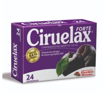 CIRUELAX FORTE 125 MG 24 COMPRIMIDOS