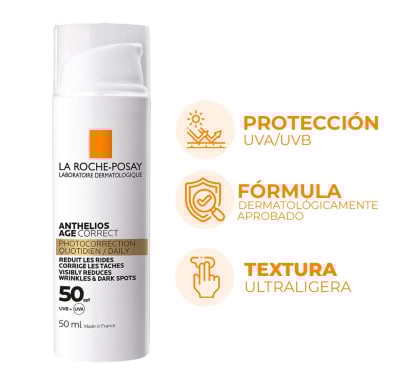 Protector Solar La Roche Posay Anthelios UV Daily Antiedad FPS50 50 ml