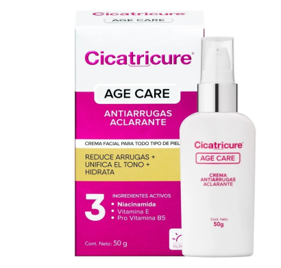Crema Facial Cicatricure Age Care Aclarante 50 ml