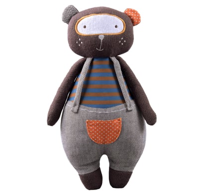 Oso Tejido Chocolate Storki 40 cm