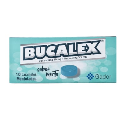 Bucalex 3.5 mg/10 mg 10 Comprimidos