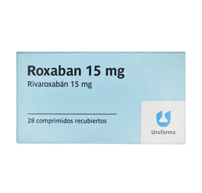 Roxaban 15 mg 28 Comprimidos