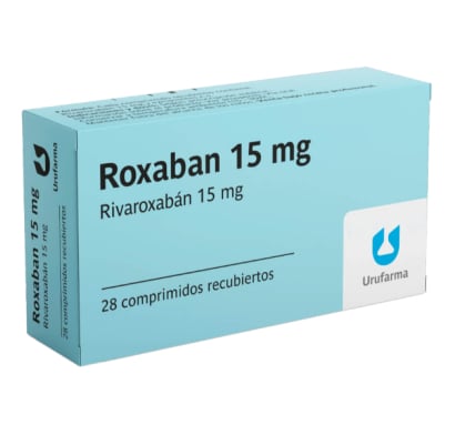 Roxaban 15 mg 28 Comprimidos