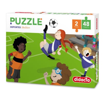 Puzzles de Deportes 48 Piezas 2 Unidades