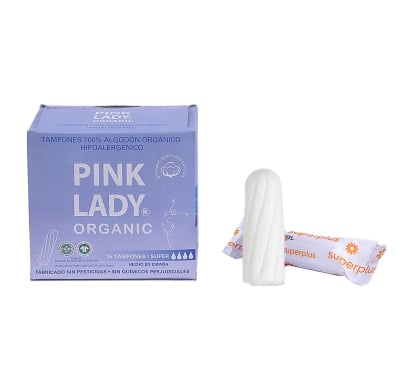 Tampones Orgánicos Pink Lady Super 15 Unidades