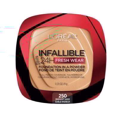 Polvo Compacto L'Oréal Paris Infallible 24h N°250 Radiant Sand