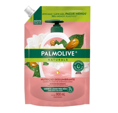 Jabón Líquido Palmolive Naturals Camelia para Manos Refill 900 ml