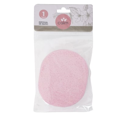 Esponja de Baño Calm Rosa