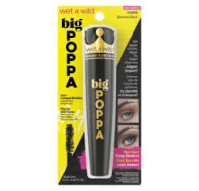Máscara de Pestañas Wet N Wild Big Poppa Black
