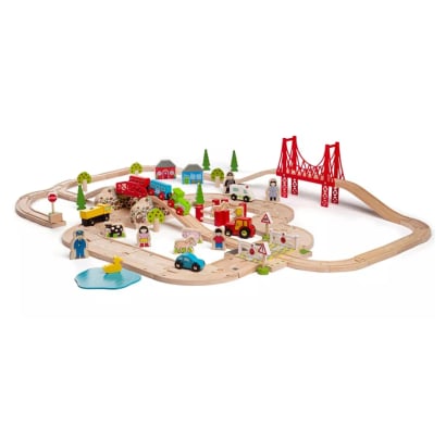 Pista con Estación de Tren Bigjigs