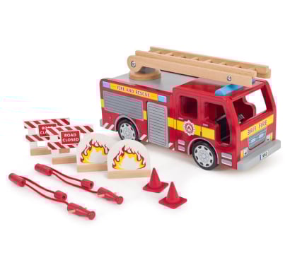 Juego Bigjigs Camión de Bomberos