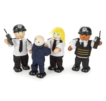 Juego Bigjigs Set de Policía 