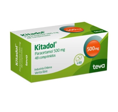 Kitadol 500 mg 48 Comprimidos