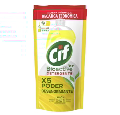 Detergente Cif Bioactive Limon 450 ml