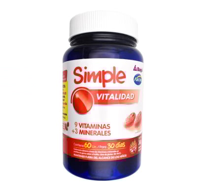Simple Vitalidad Arcor 60 unidades