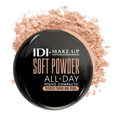 Polvo Compacto Idi Soft Powder All Day N°01 Porcelana