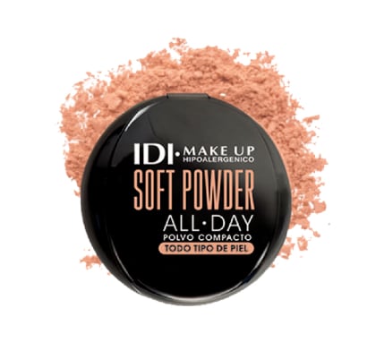 Polvo Compacto Idi Soft Powder All Day N°02 Soft Beige