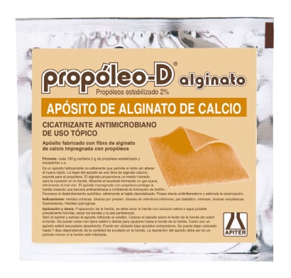 Apósito Apiter Propoleo-D Alginato 10 x 10 cm 1 Unidad