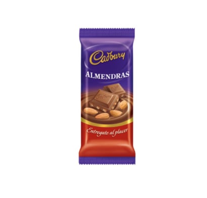 Tableta de Chocolate Cadbury Almendras 72 g