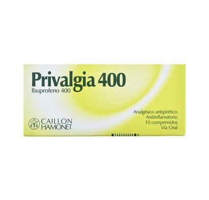 Privalgia 400 Mg 10 Comprimidos