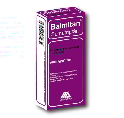 Balmitan 100 mg 6 Comprimidos Ranurados