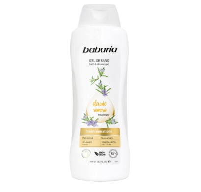 Gel de Ducha Babaria Classic Romero Corporal 600 ml