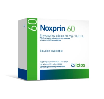 Noxprin 60 mg 10 Jeringas