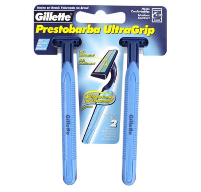 Afeitadora Desechable Gillette Prestobarba2 Ultragrip 2 Unidades