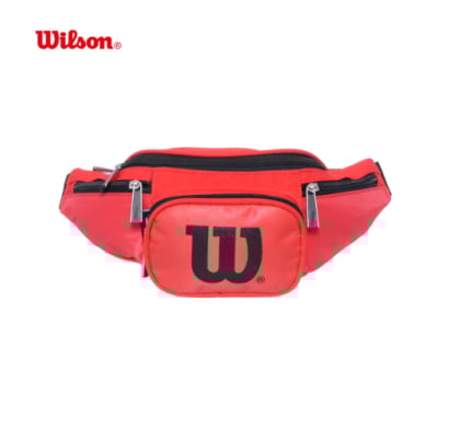Riñonera Wilson con 4 Bolsillos Roja