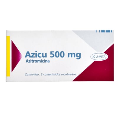 AZITROMICINA ICU VITA 500 MG 3 CAPSULA