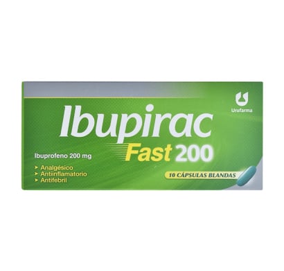 IBUPIRAC FAST 200 MG 10 CÁPSULAS
