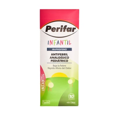 PERIFAR INFANTIL 100 MG 10 COMPRIMIDOS