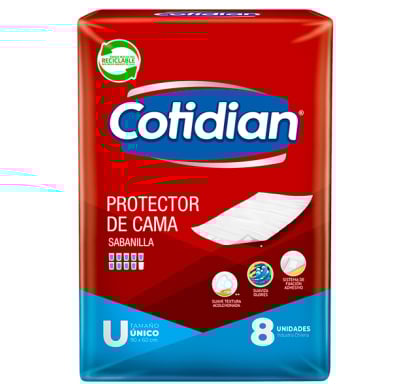 Protectores de Cama Cotidian 8 Unidades