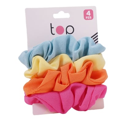 Gomitas para el Pelo Colores 4 Unidades