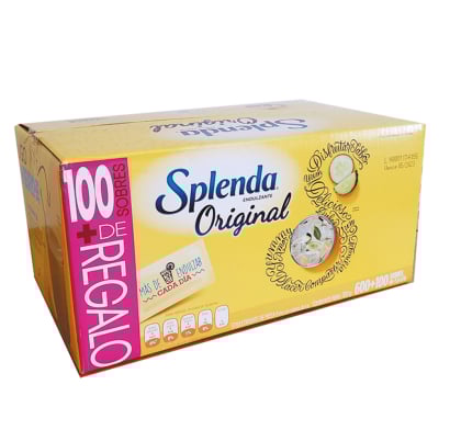 Edulcorante Splenda Sobres 700 Unidades