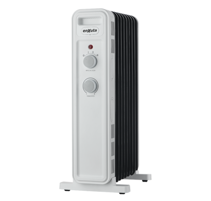 Radiador de Aceite Enxuta RAENX991 9 Elementos 2000W Blanco