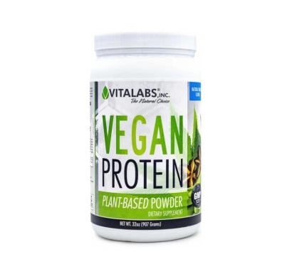 Proteína Vegana Vitalabs Vainilla 907 g 