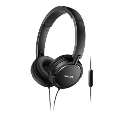 Auriculares Philips On Ear Estilo DJ Negros