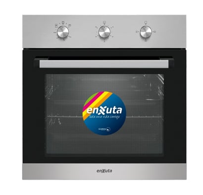 Horno a Gas de Empotrar Enxuta HEENG5500 Acero Inox