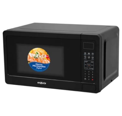 Microondas Digital Enxuta MOENX0320DNG Negro 20 L