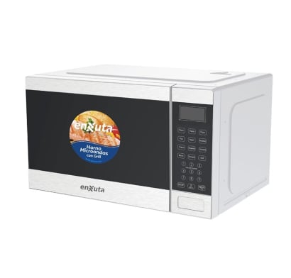 Microondas Digital Enxuta MOENX0325DG-1 Blanco con Grill 25 L