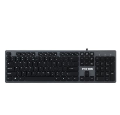 Teclado Meetion Slim MT-K841 Negro y Gris